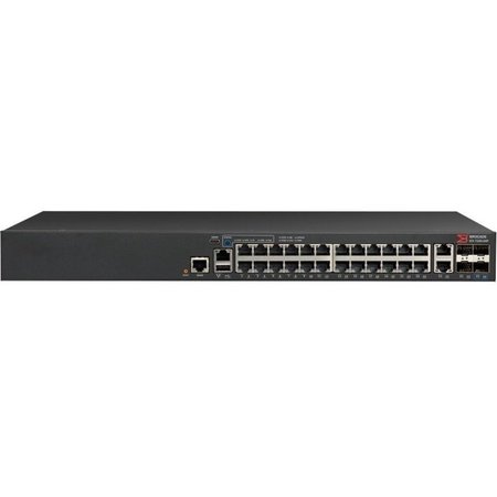 RUCKUS 24X1Gbe Poe+ W/2X1Gbe, 2X1Gbe Sfp, 2X10G Sfp+ Uplinks 370W ICX7150-24P-2X10G